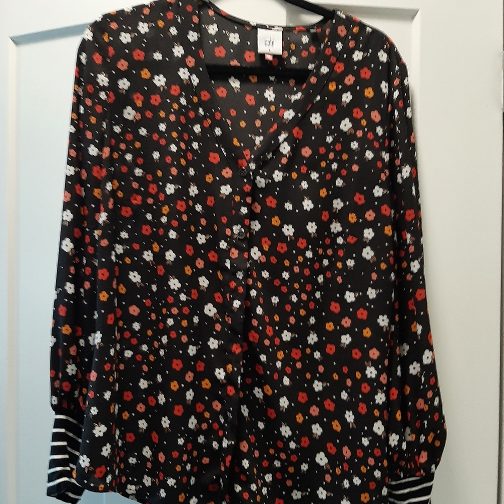 CAbi Heart of CAbi Flower Shirt